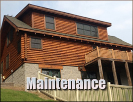  Mount Ulla, North Carolina Log Home Maintenance